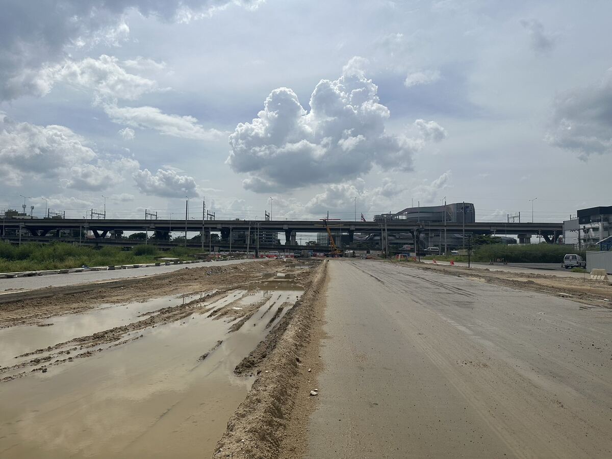 ขายที่ดินถนนวิภาวดี (ดอนเมือง) แบ่งซื้อได้